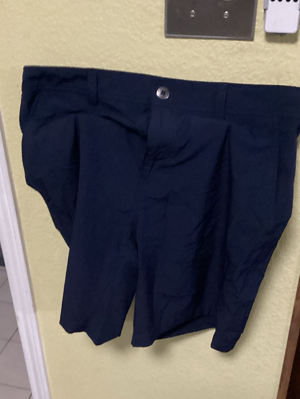 32 Degrees Men's Navy Flat-Front Shorts